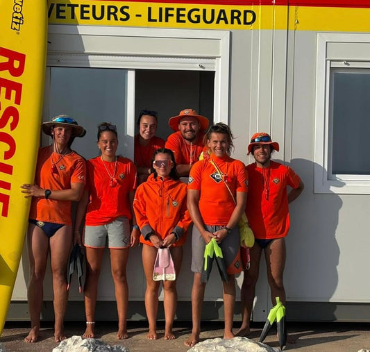 Léna au poste du clapet